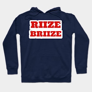 RIIZE BRIIZE fandom name typography kpop | Morcaworks Hoodie